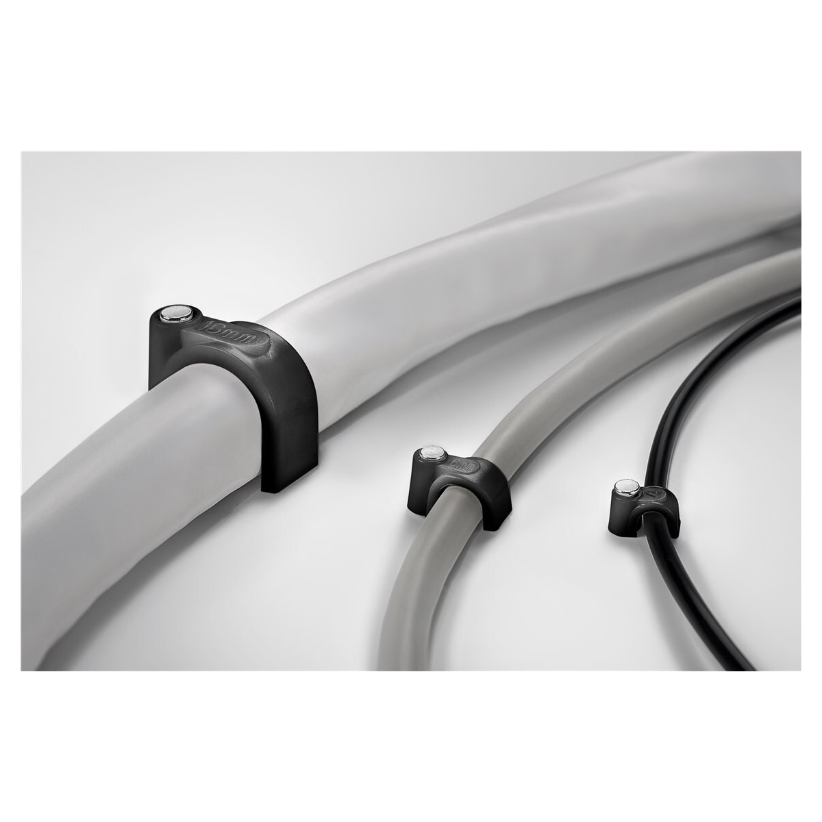 Goobay Kabelklemme 6 mm, sort
