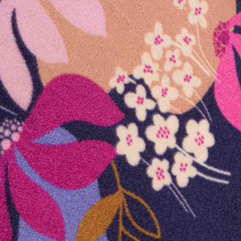 Tapis antidérapant 'Alice' violet