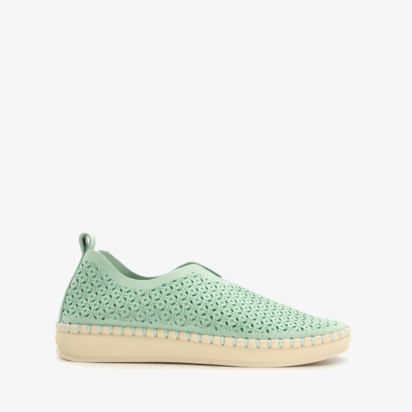 Hush Puppies Daisy dames instappers mintgroen