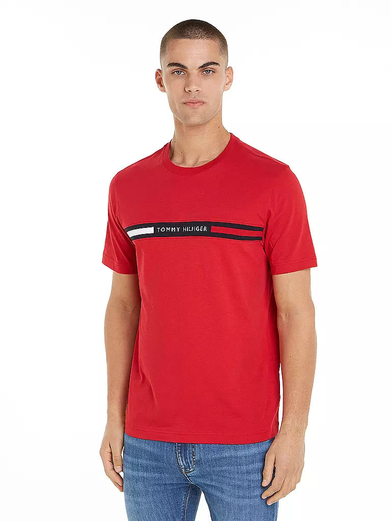 TOMMY HILFIGER T-Shirt rot