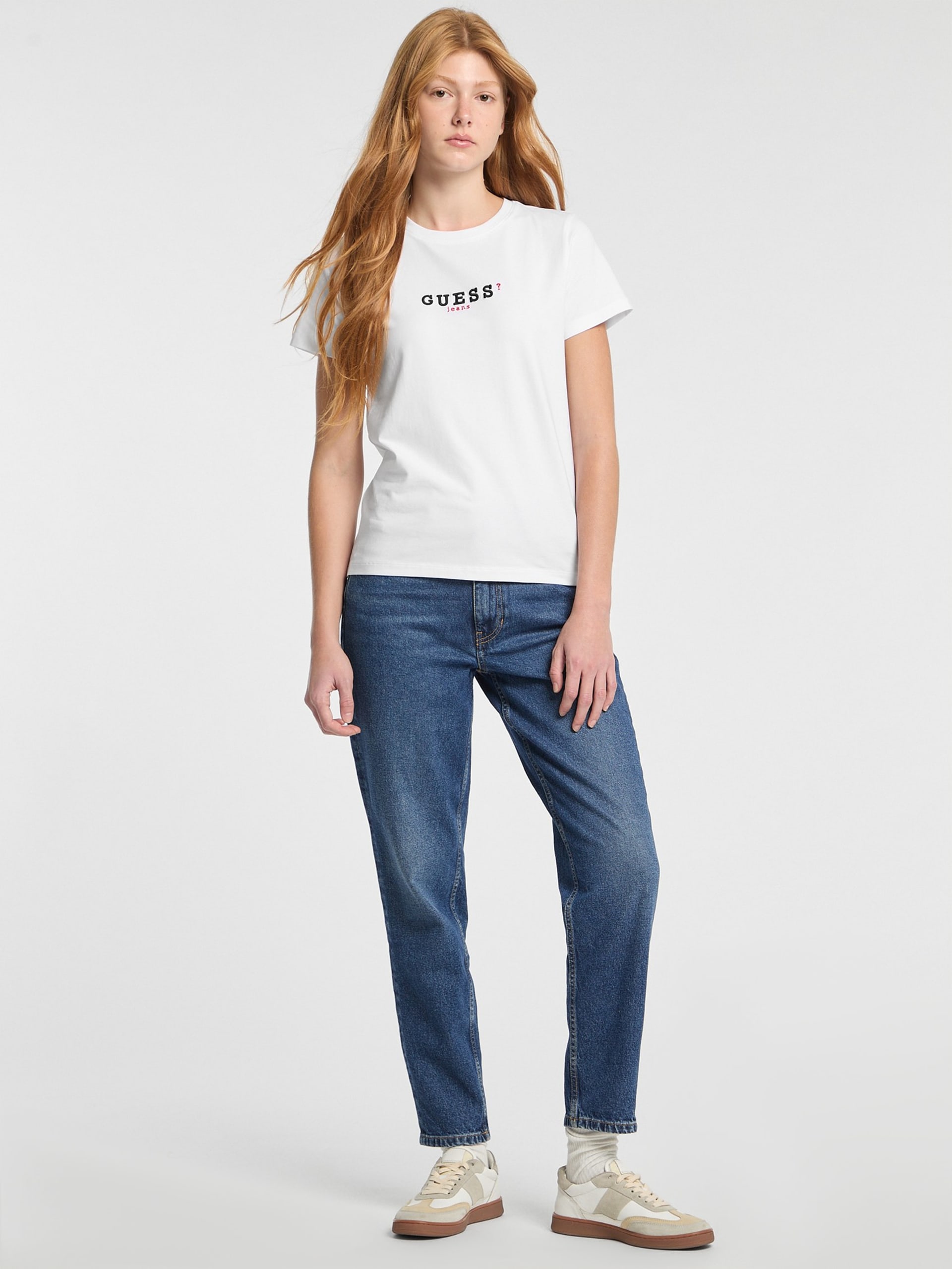 Camiseta de gola redonda
