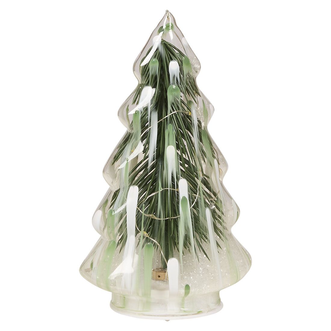 Glasstre med led Spotty