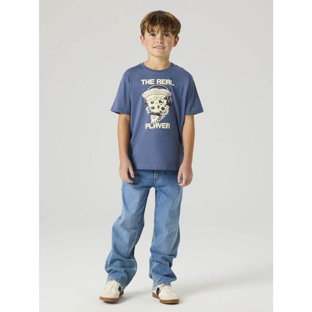 Køb Name It Vintage Indigo Pizza Gamer Nkmvictor Ss Nreg Top