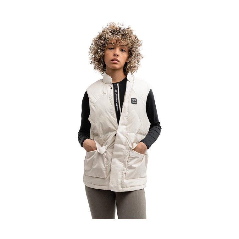 Mountain Works Utility Thermal Vest Ivory
