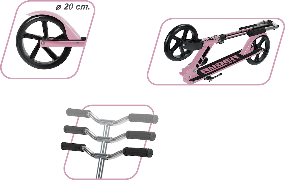 Patinete 2 Ruedas Ryder Walker (3269)