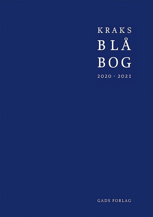 Kraks Blå Bog 2020-2021 - Bog
