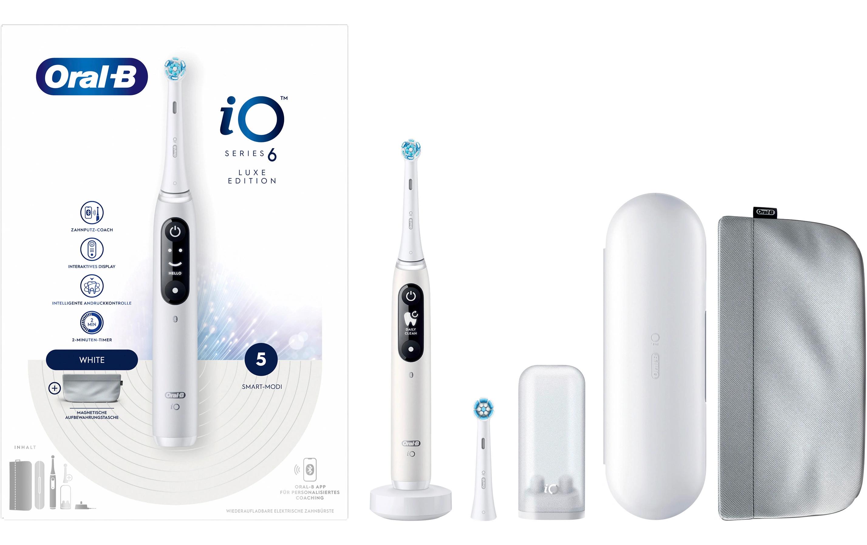 Elektrische Zahnbürste iO Series6 White<br>Rotationszahnbürste