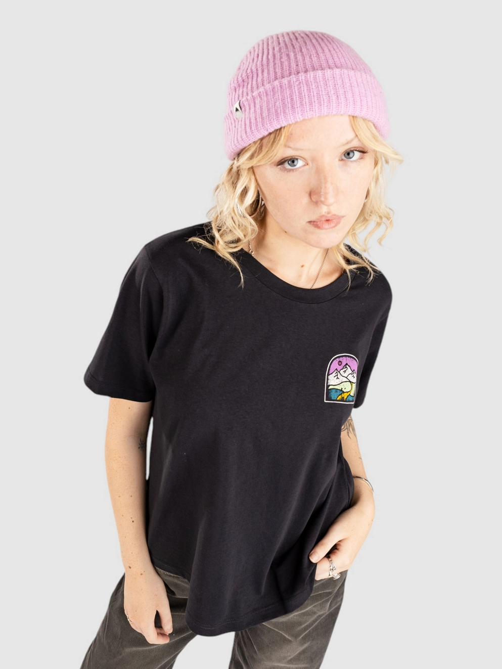 Passenger Friday Collective Recycled Cotton T-Shirt black