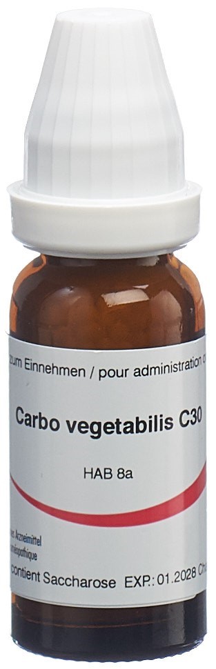 Omida Carbo vegetabilis 30 C<br>14 g, Globuli