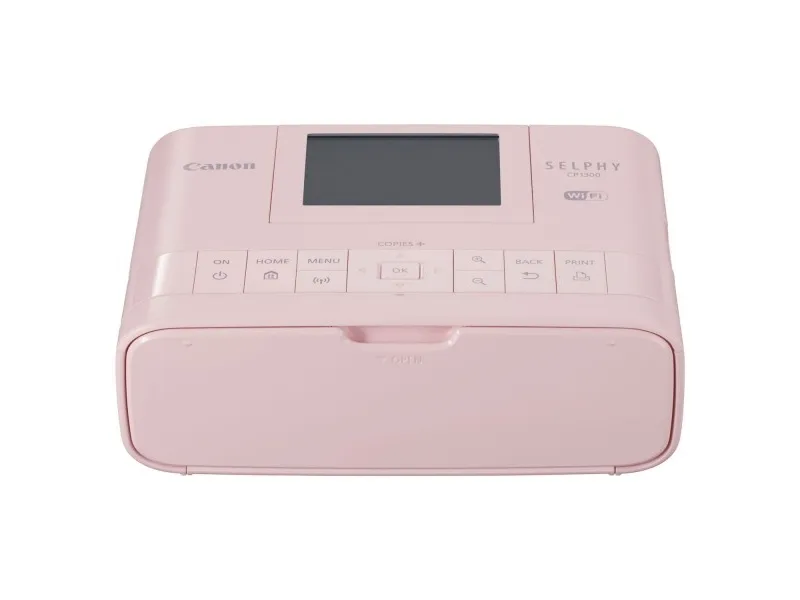 Canon SELPHY CP1300 - Printer - farve - farvesublimering - 100 x 148 mm op til 2.2 udskrifter/min (farve) - USB, USB vært, Wi-Fi - pink