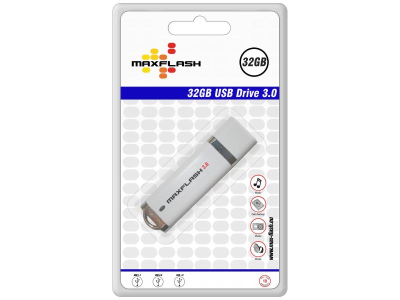 MaxFlash USB-Stick USB Stick Highspeed USB3.0 32 GB USB-Stick mit 32 GB Speicherkapazität und 45 MB/s Lesegeschwindigkeit