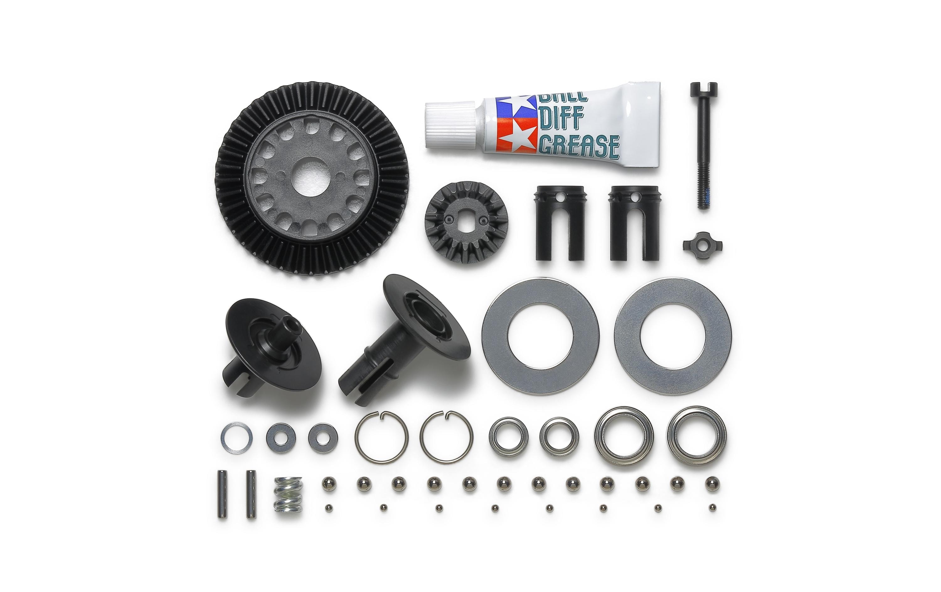 Kugel-Differential 39T XV-02, TT-02Limited slip Kugel-Differential
