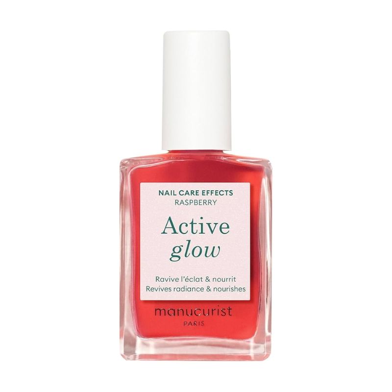 Vernis soin hydratant Active Glow Raspberry Manucurist 15ml