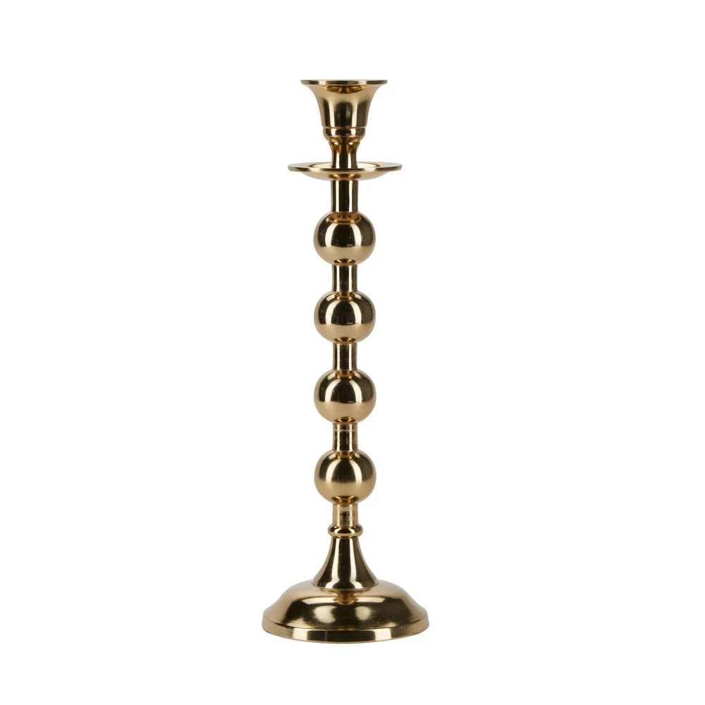 Bahne Interior  Lysestage, Brass - H31cm.