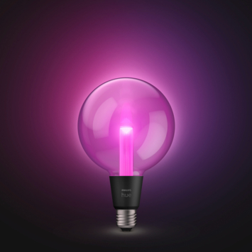 Philips Hue Lightguide Globelamp 125 mm E27 Wit en Gekleurd Licht