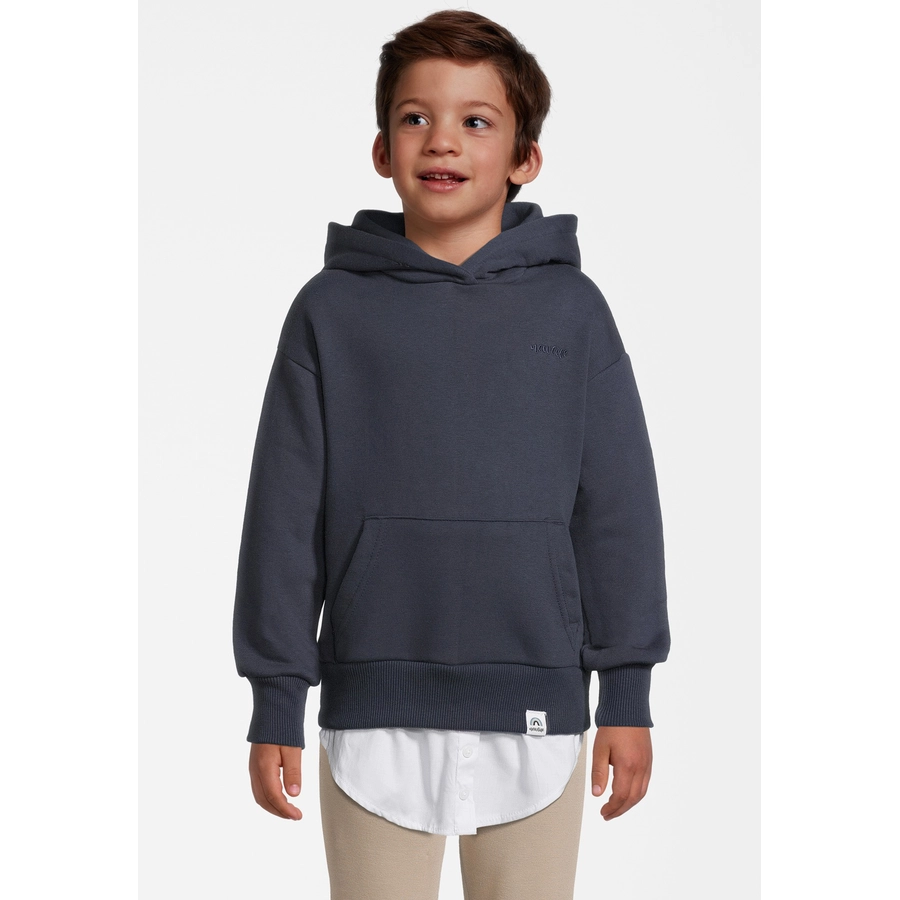 New Life Hoodie Hoodie Kapuzen Pullover mit Shirt Blau