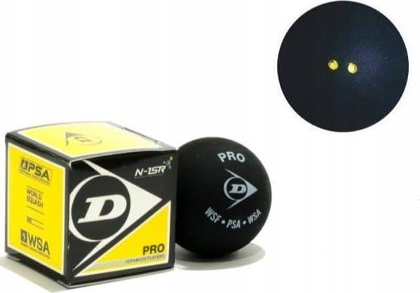 Dunlop Squash ball Dunlop PRO WSF/PSA Official, 3-blister