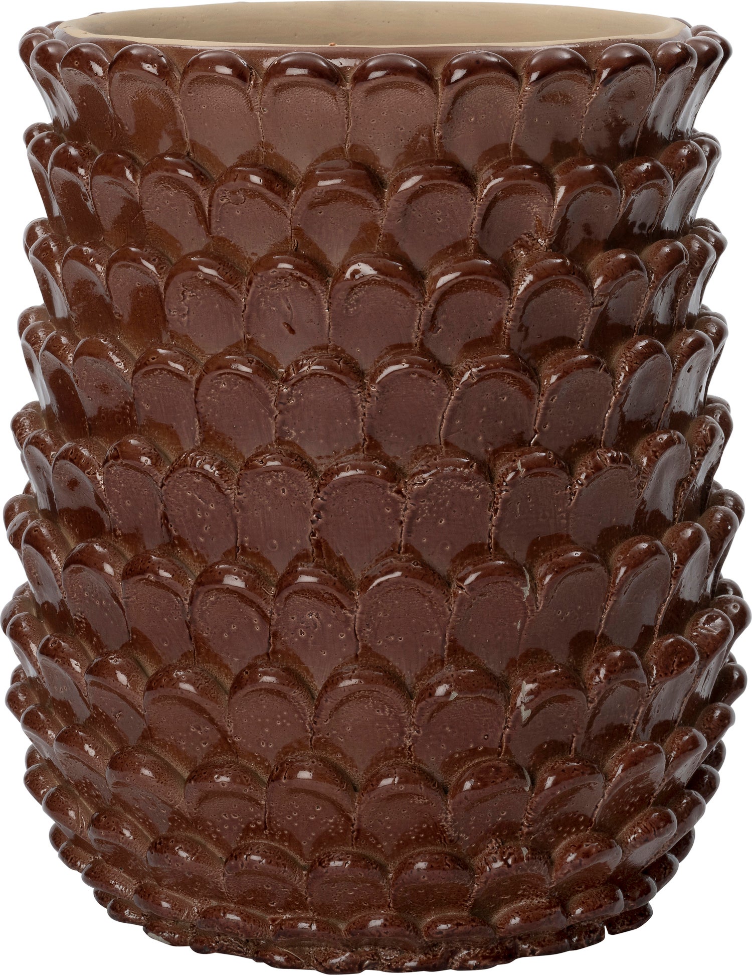 Intratuin bloempot Selby bruin D 19,5 H 24 cm