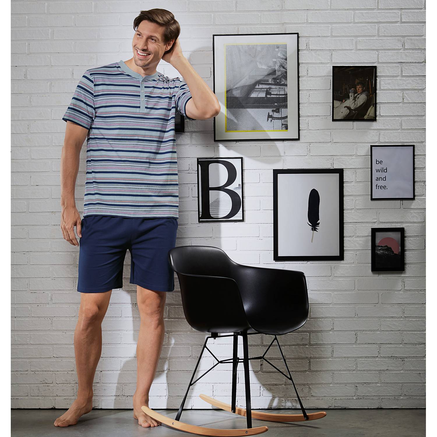 Erwin Müller Single-Jersey Herren-Shorty