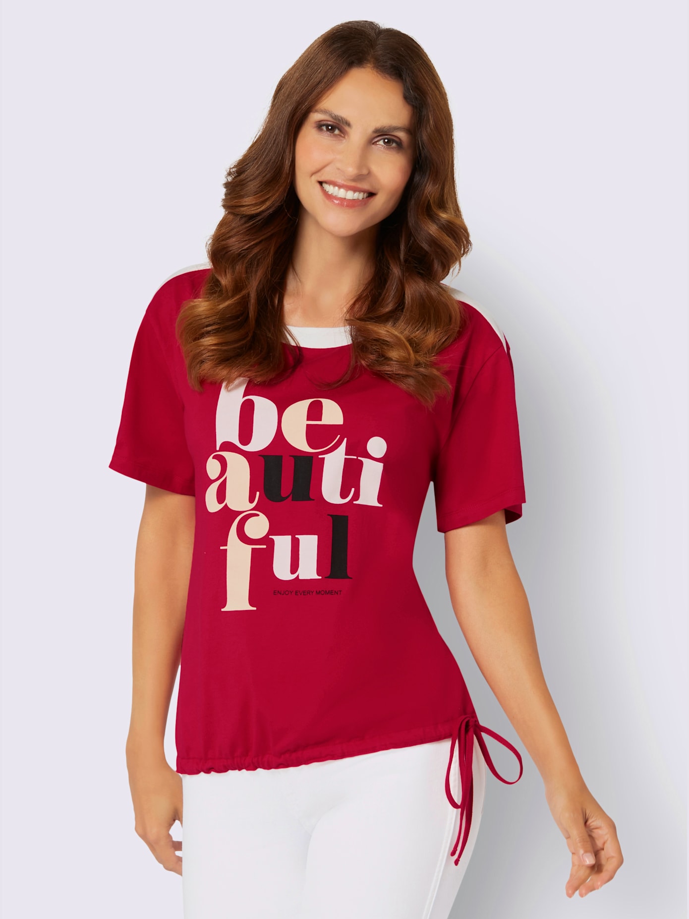 T-shirt coupe affinante