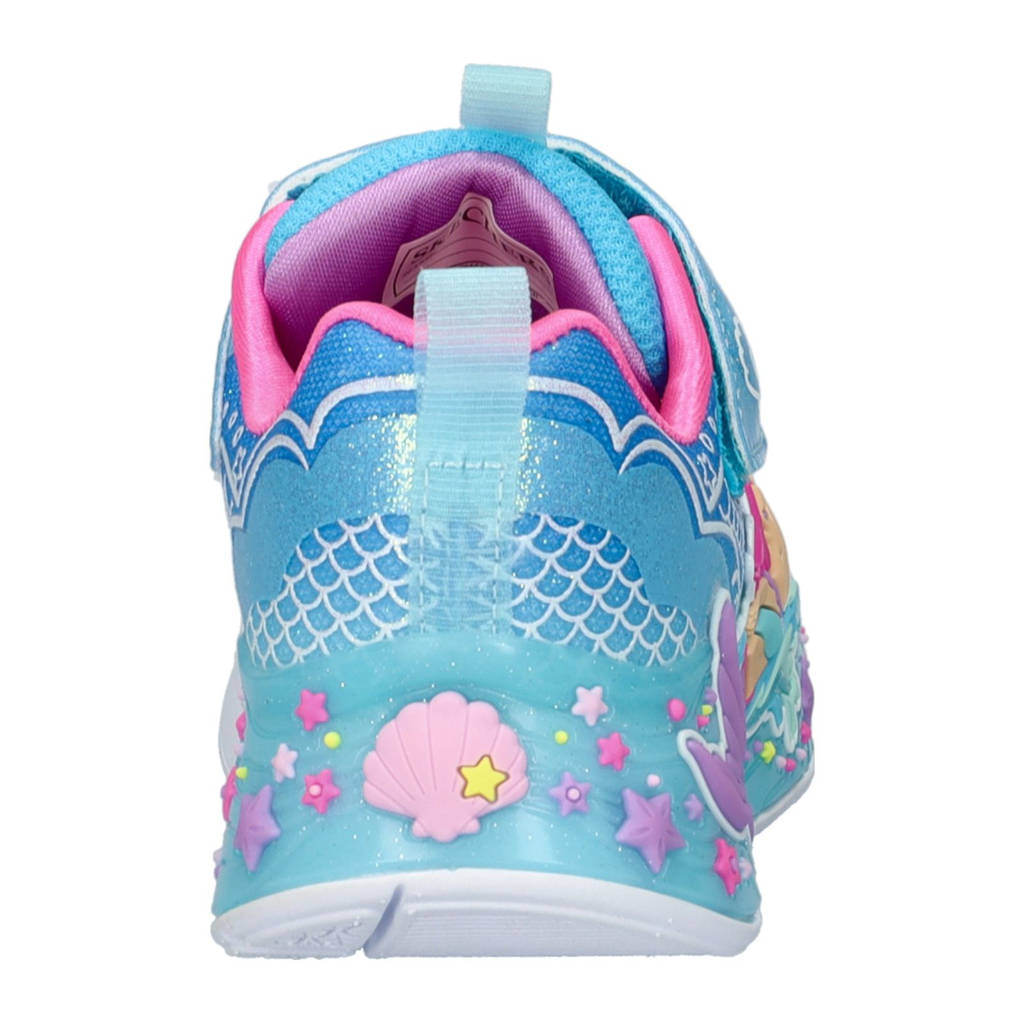 Skechers S Lights Mermaid Dreamssneakers met lichtjes blauw