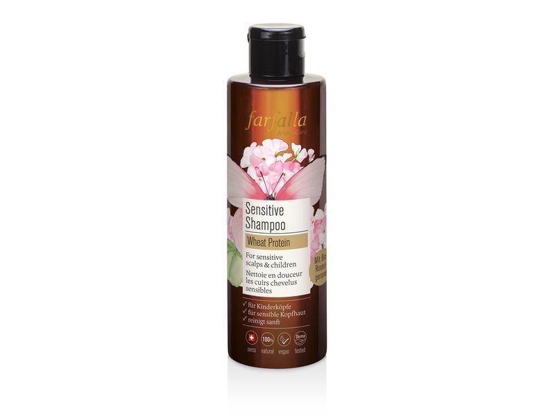 Farfalla Shampoo Sensitive Wheat Protein 200 ml Natürliches Shampoo