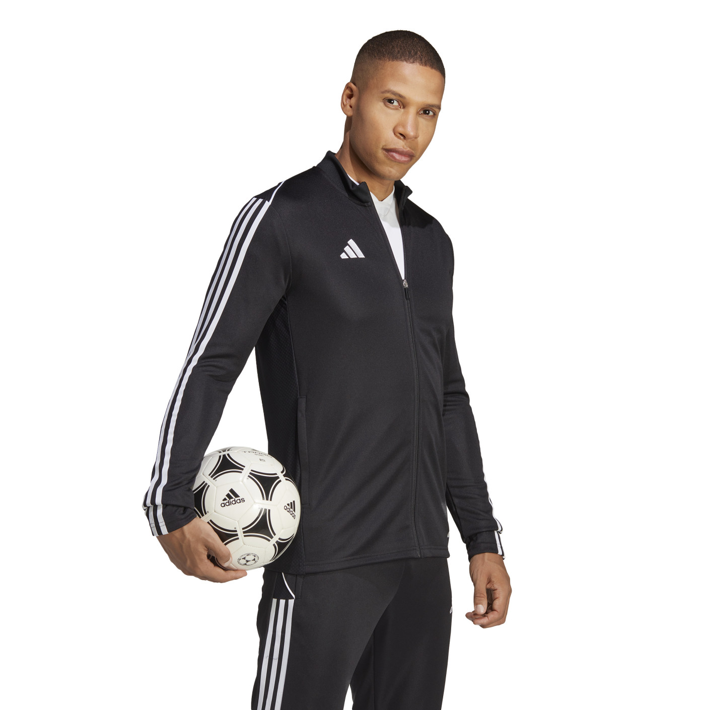 adidas Tiro 23 League Full-Zip Trainingspak Zwart Wit