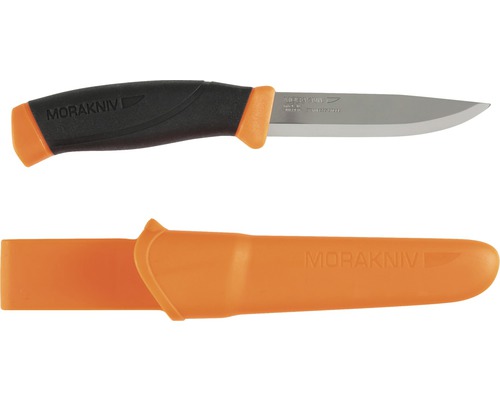 Morakniv Companion universeel mes van roestvrij staal, oranje
