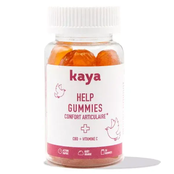 Kaya Help Gummies para Alívio das Articulações com CBD - 30 unidades