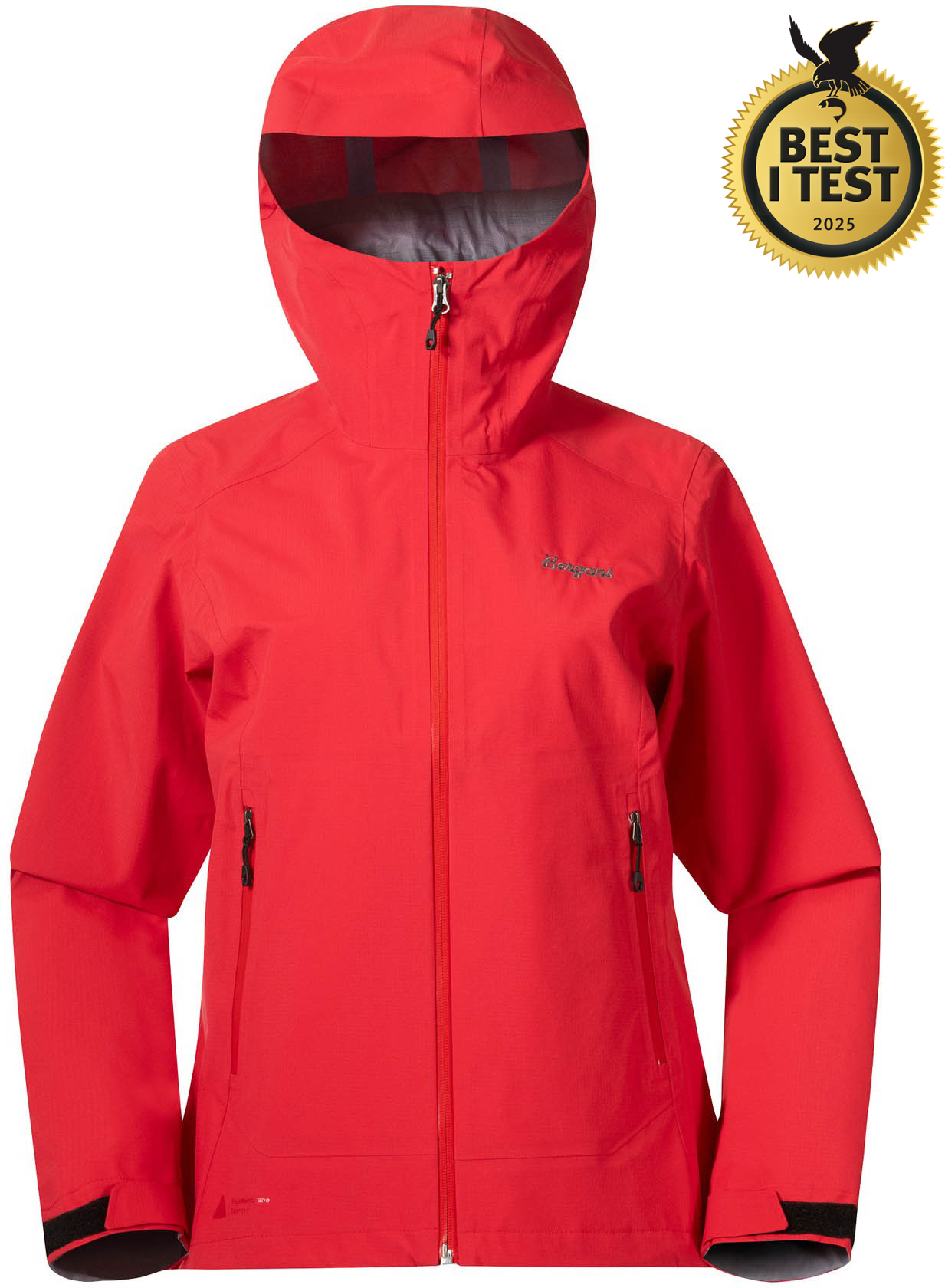 Essentials 3L Shell Jacket Dame Fire Red
