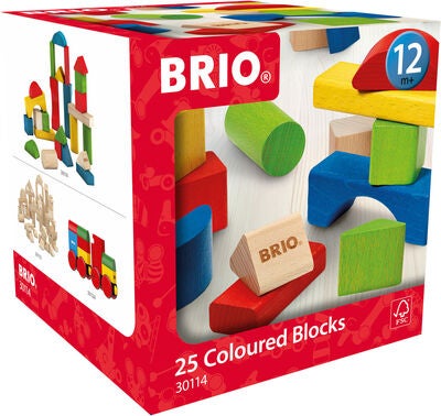 BRIO 30114 Byggesett i 25 Deler