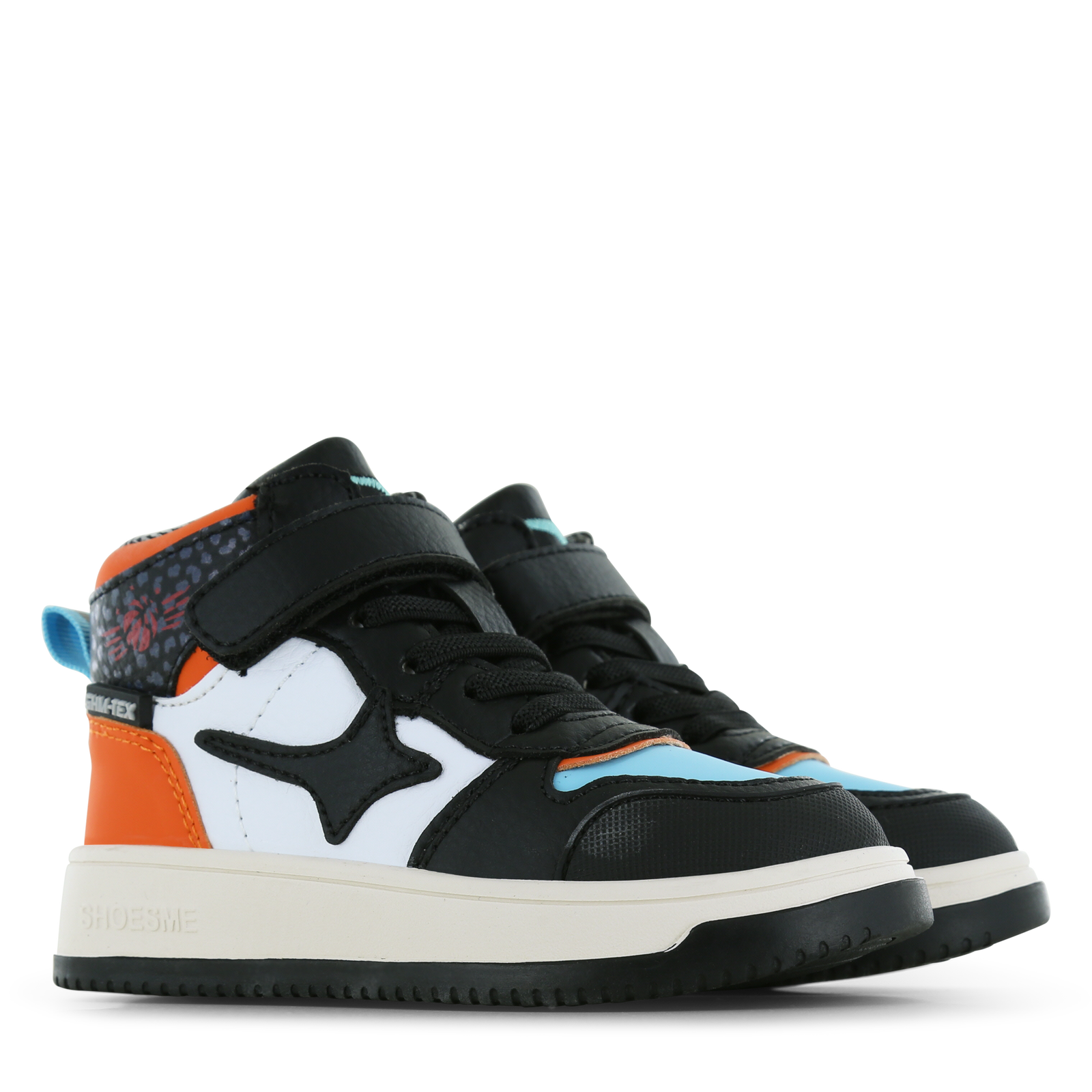 Shoesme schwarz-weißer Sneaker