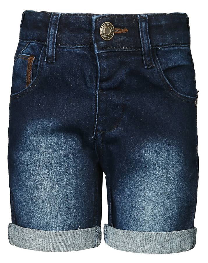 Jeans-Shorts POWER STRETCH B in dark blue denim