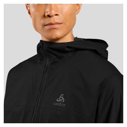 Veste Imperméable Odlo Performance Knit X-Alp Noir