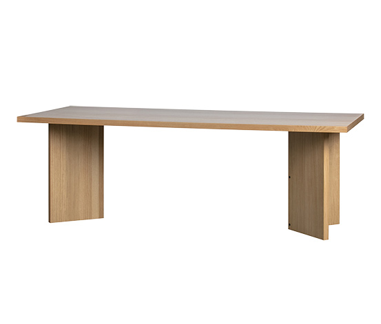 Esstisch, vtwonen, 220 x 90 cm, naturfarben