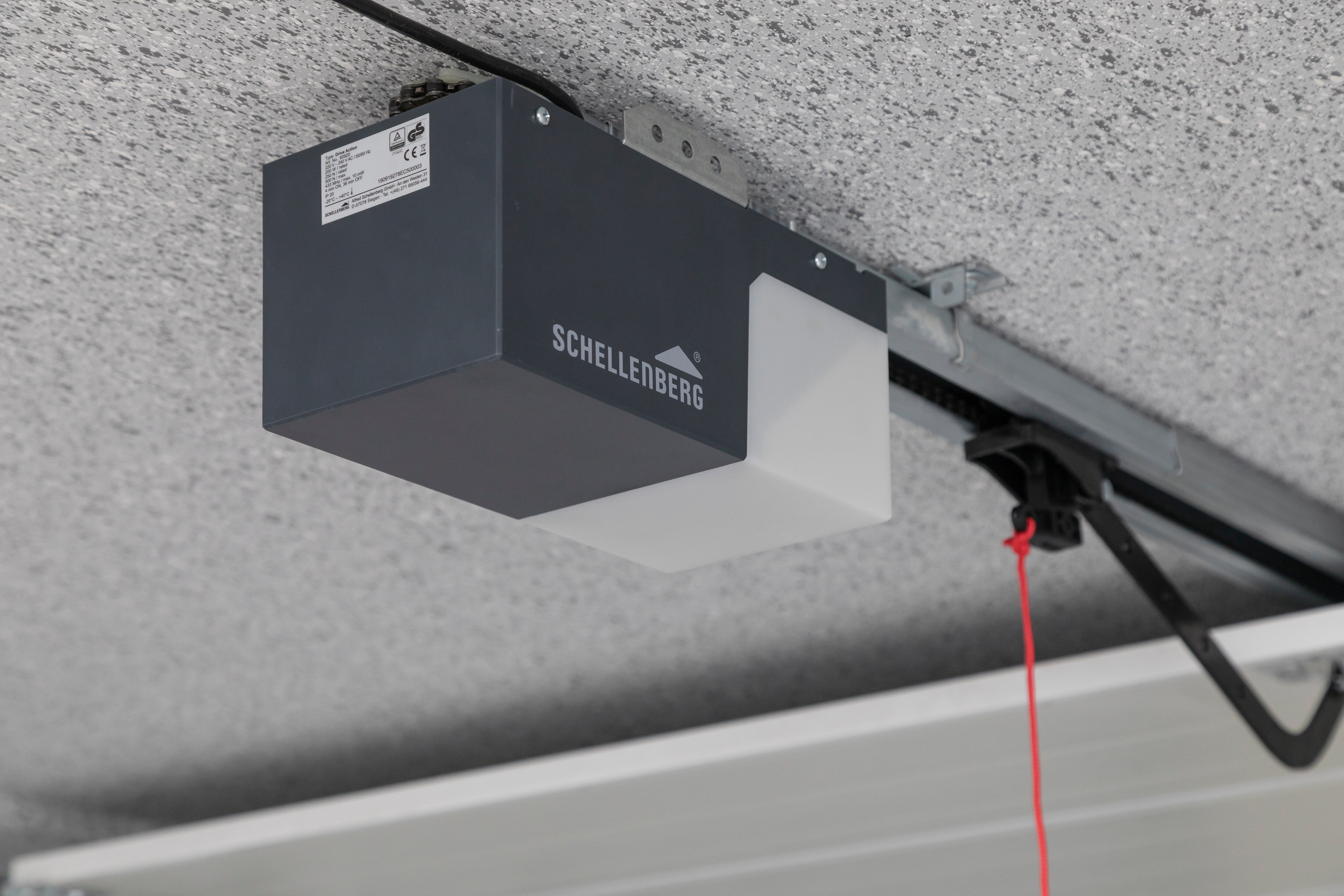 Schellenberg Garagentorantrieb DRIVE Action, 500 N, 433 MHz