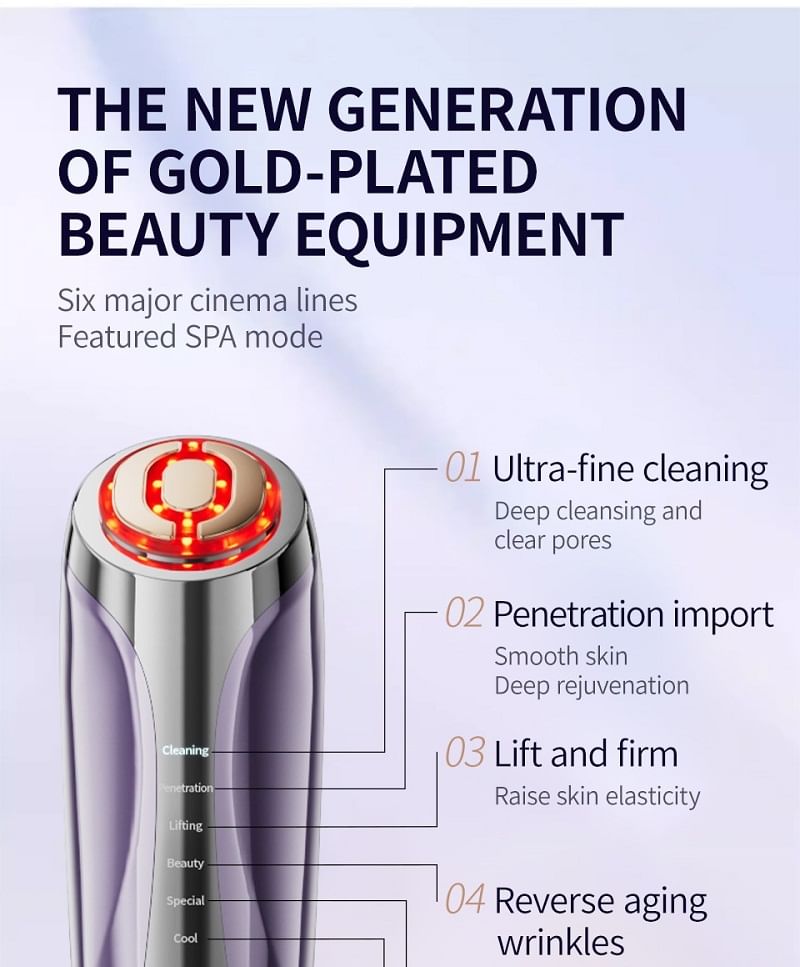 Beaute Tech - YOUNGTH MEAN 6-in-1 multifunctioneel huidverzorgingsapparaat