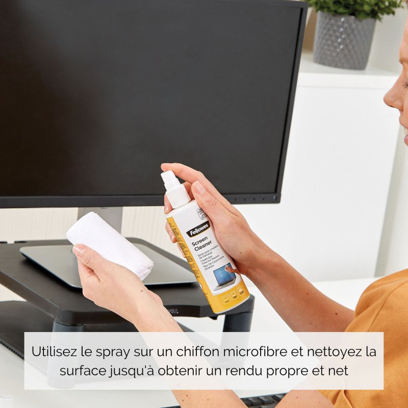 Spray nettoyant pour écran 250 ml Fellowes