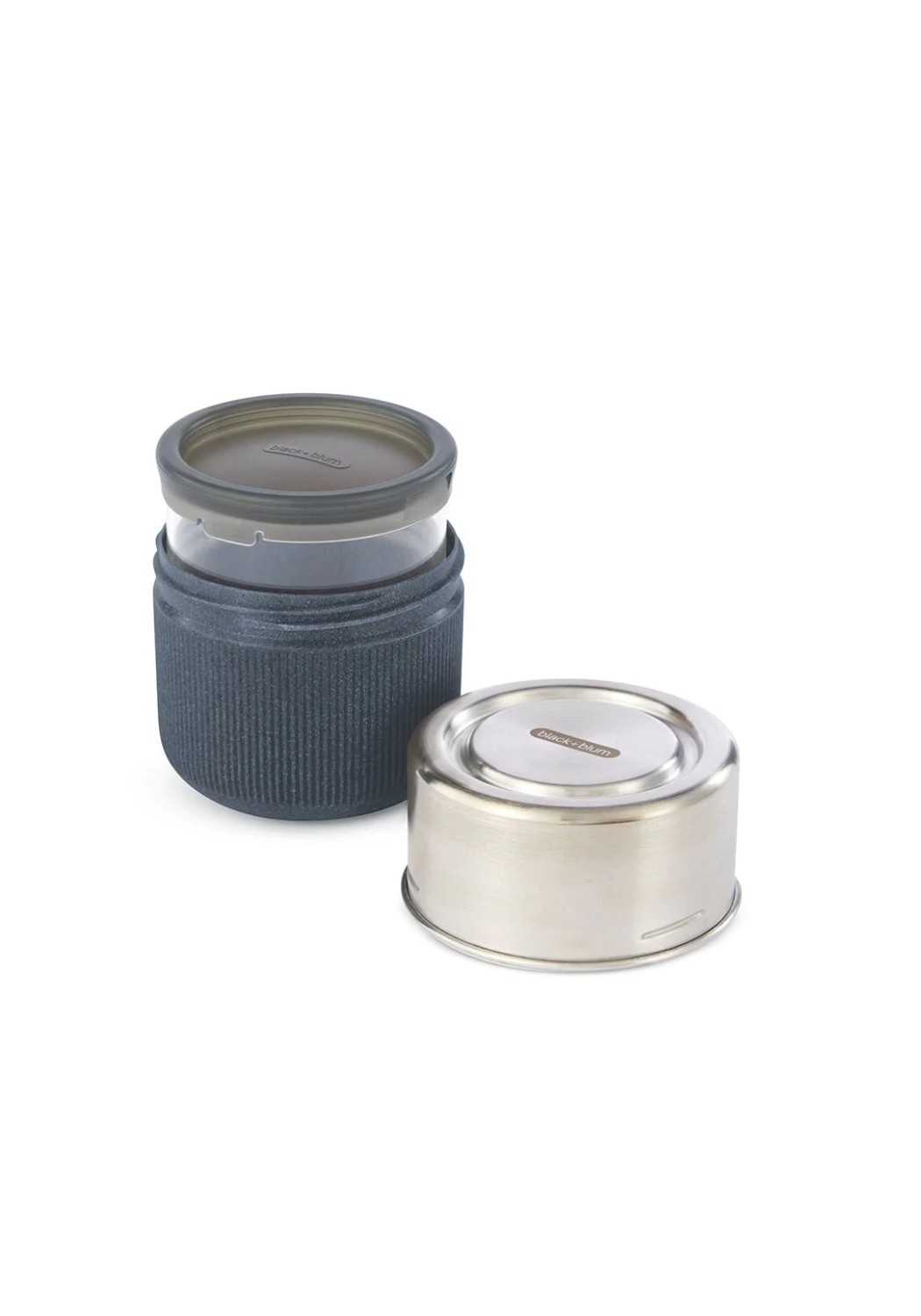 Black   Blum Essensbehälter Glass Lunch Pot Small Slate