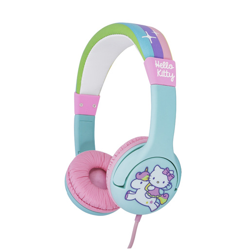 Fones de ouvido infantis Otl Hello Kitty Unicórnio