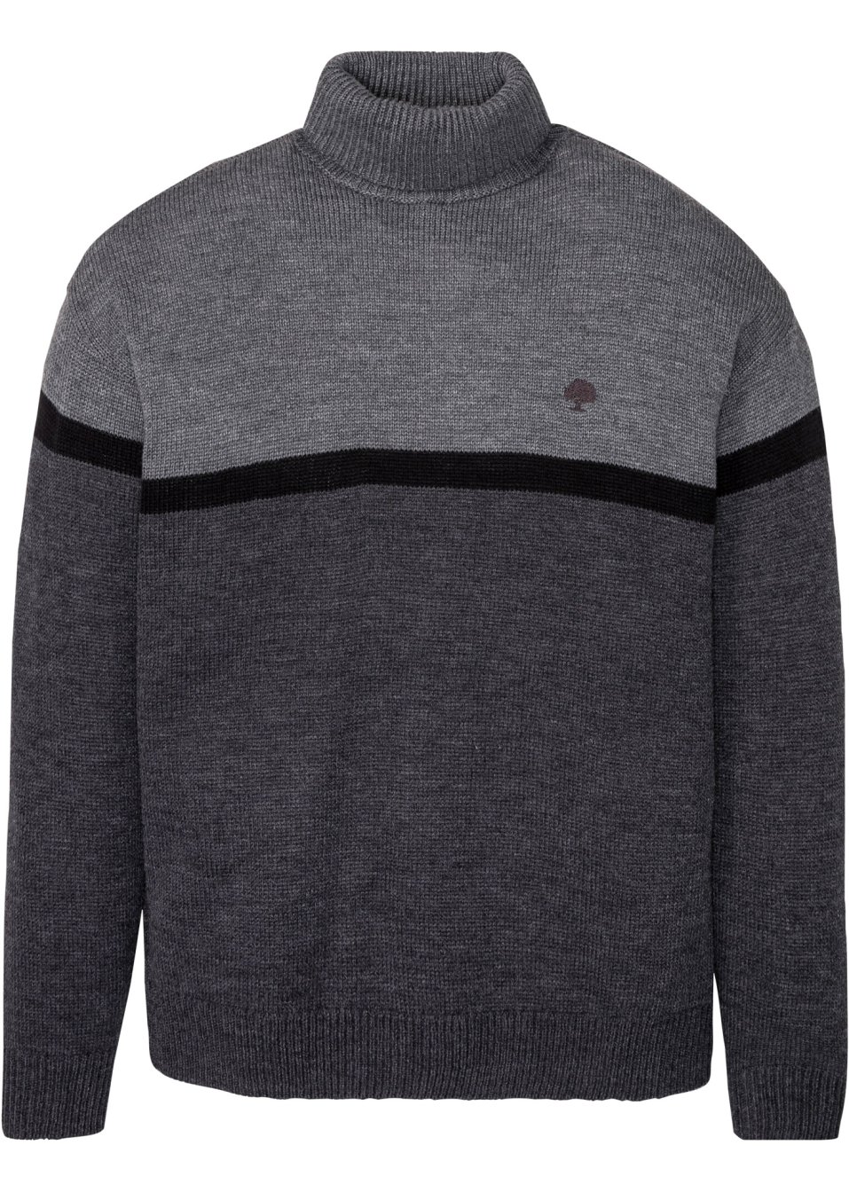 Pull col roulé