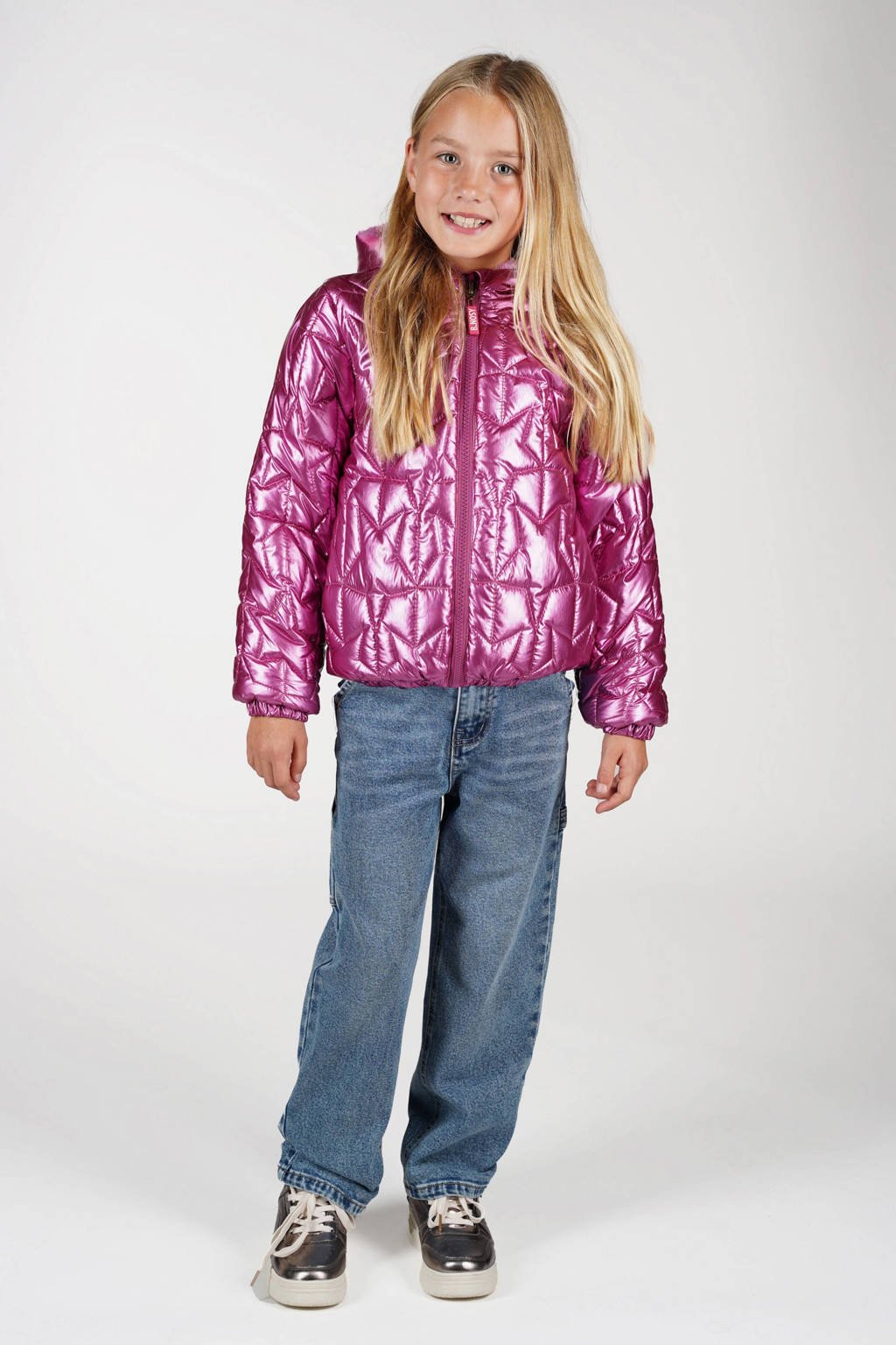 B.Nosy reversible jas winter roze