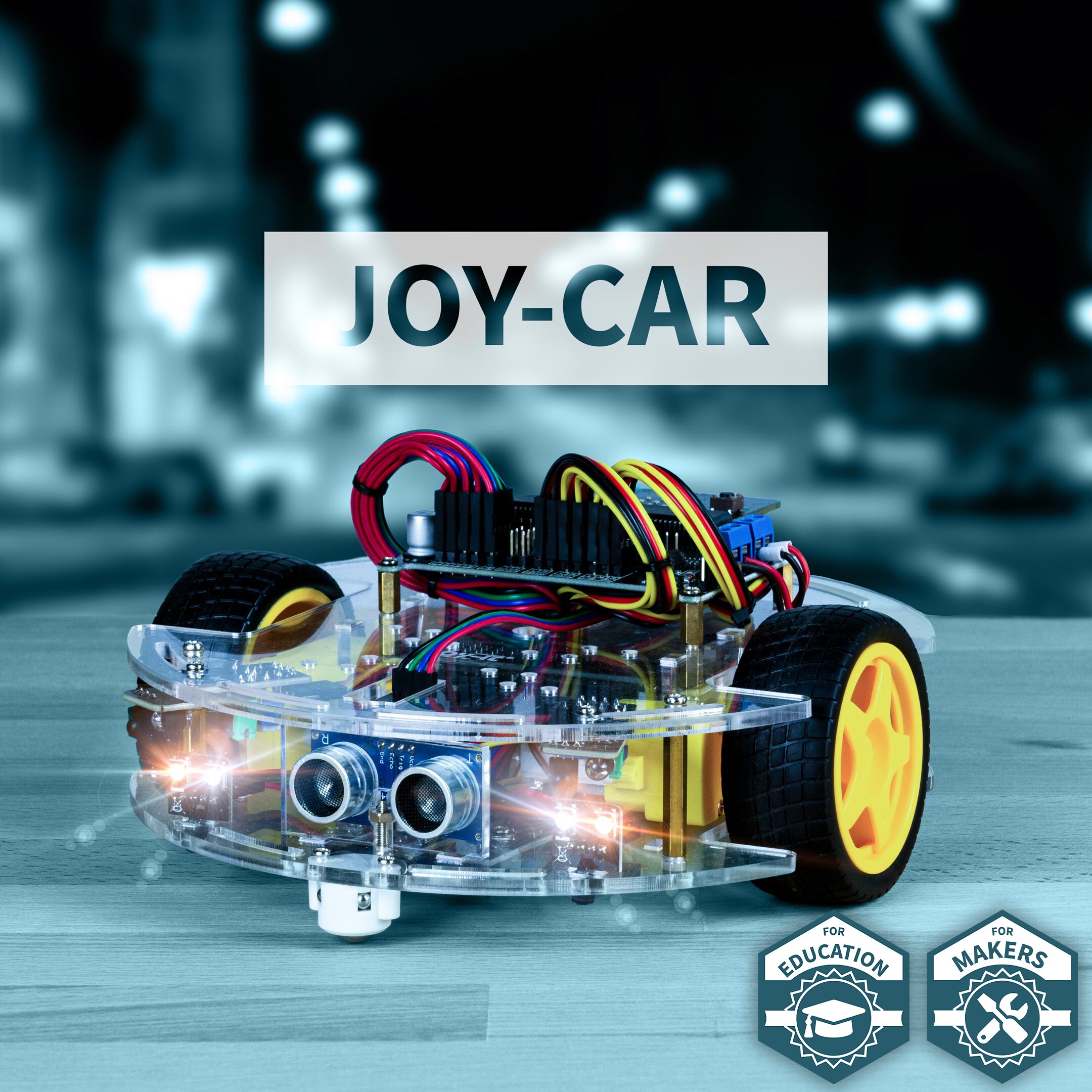 Joy-Car, Education-Robotic Set inkl. BBC Mico-Bit Controller