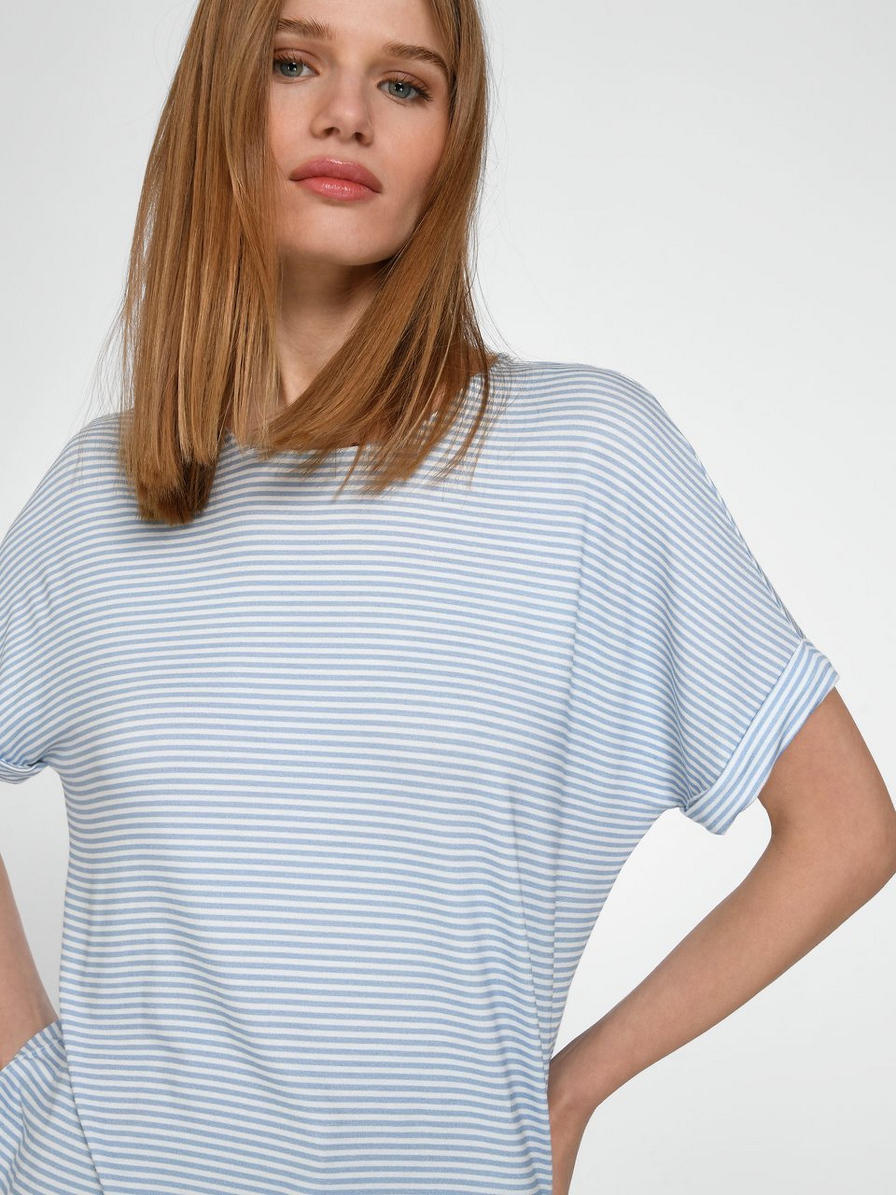 Rundhals-Shirt