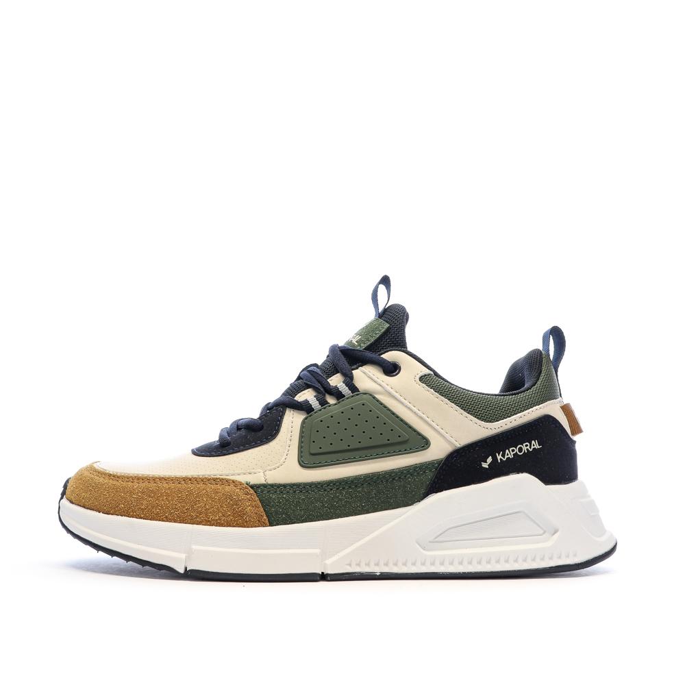 Kaporal Baskets Beige/Kaki/Camel Homme Kaporal Dolpi