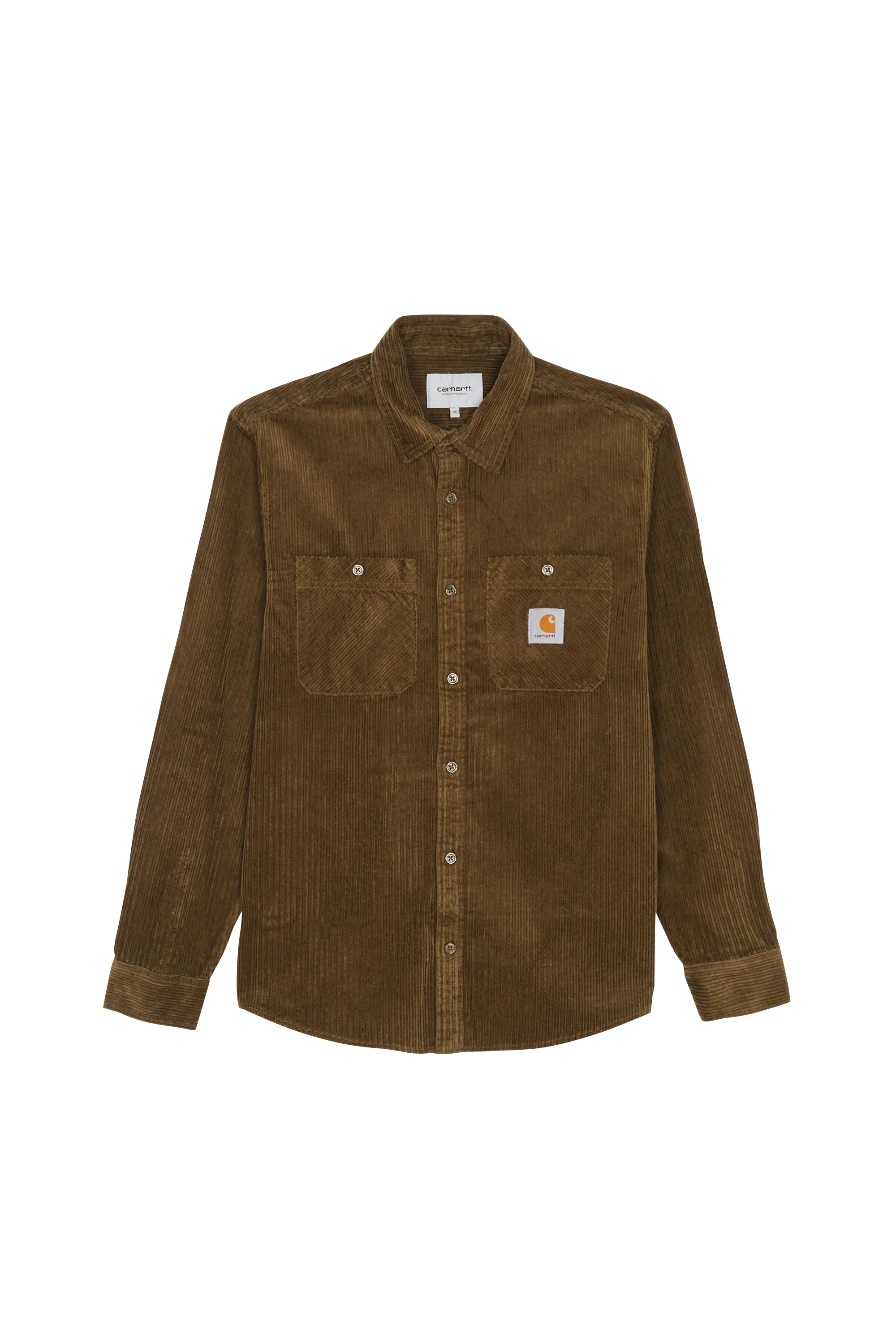 CARHARTT WIP Chemise L/S Rhodes Shirt Kaki