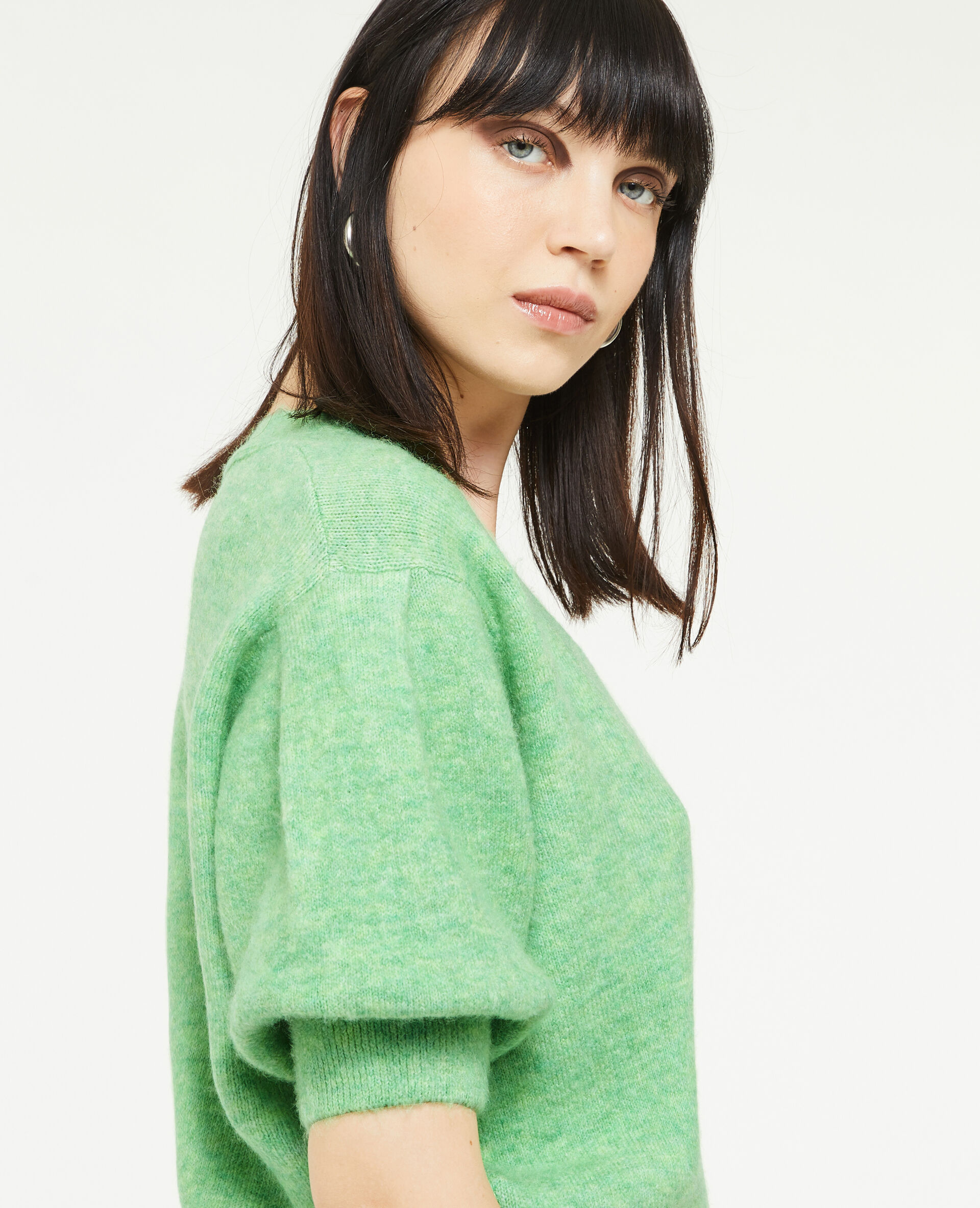 Gilet manches courtes ballons - Vert