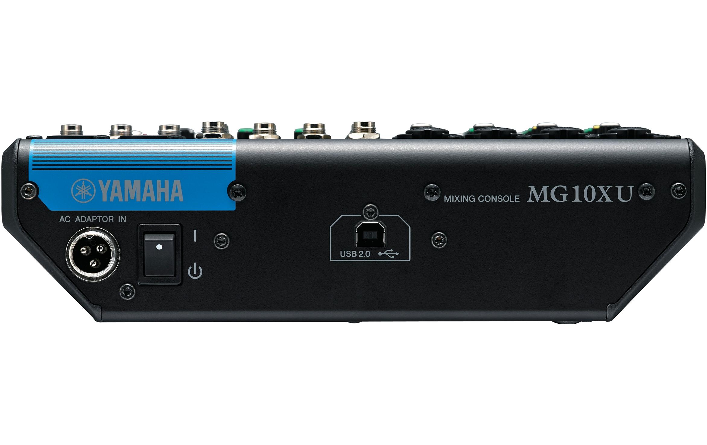 Mischpult MG10XU - 10-Kanal, analog<br>Drehregler-Version des 10-Kanal-Analogmixers mit Effektsektion und USB-Audiointerface