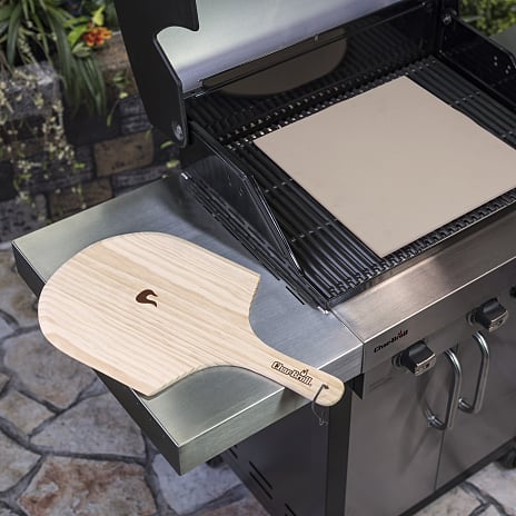 Char-Broil firkantet pizzasten med spade
