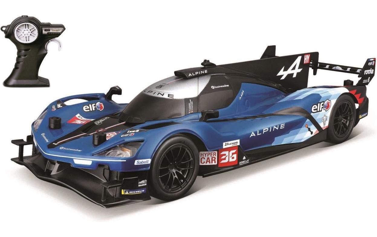 Rennwagen RC Alpine A424 2.4 GHz 1:16, BlauFerngesteuertes Fahrzeug
